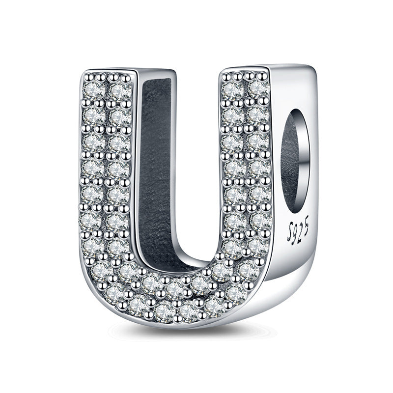 ✨ Élégant Bracelet Collier Personnalisable en Cuivre Argenté - 26 Lettres au Choix, Cadeau Parfait et Unique !
