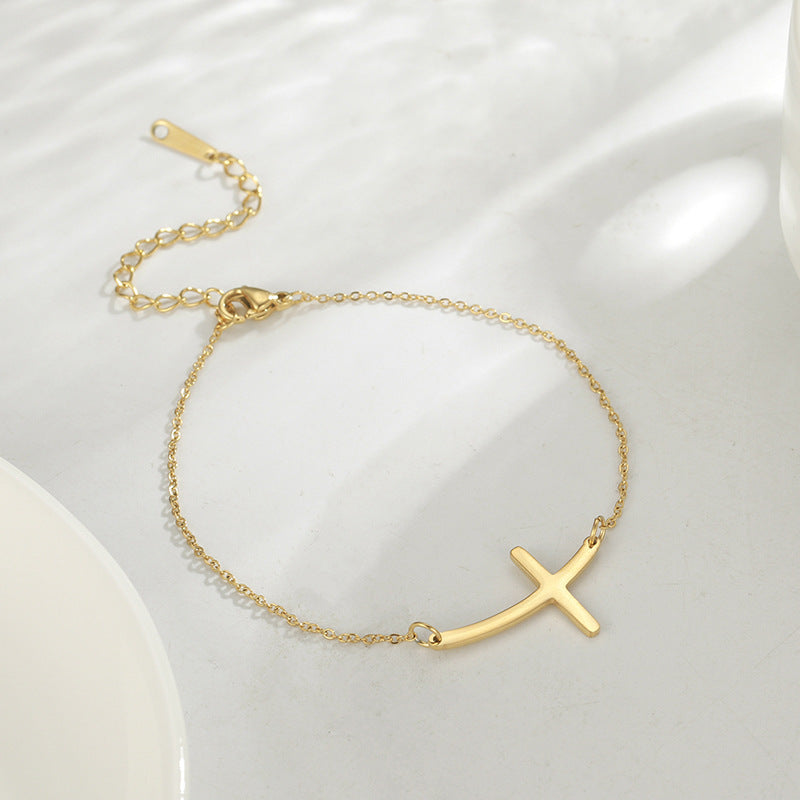 ✨ Bracelet Croisé Raffiné - Design Minimaliste, Élégance Subtile pour Sublimer Votre Look quotidien