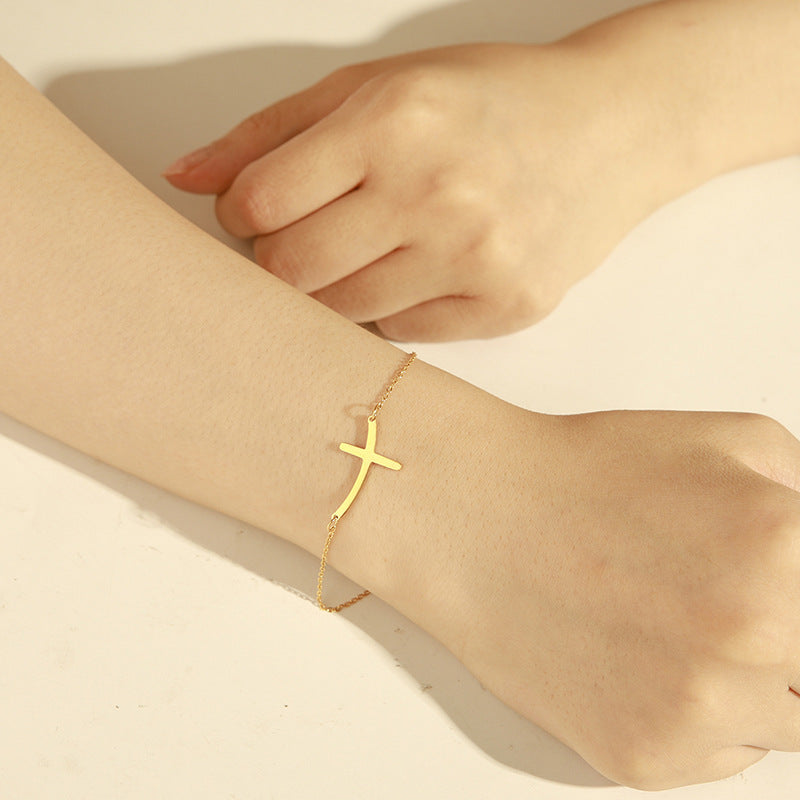 ✨ Bracelet Croisé Raffiné - Design Minimaliste, Élégance Subtile pour Sublimer Votre Look quotidien