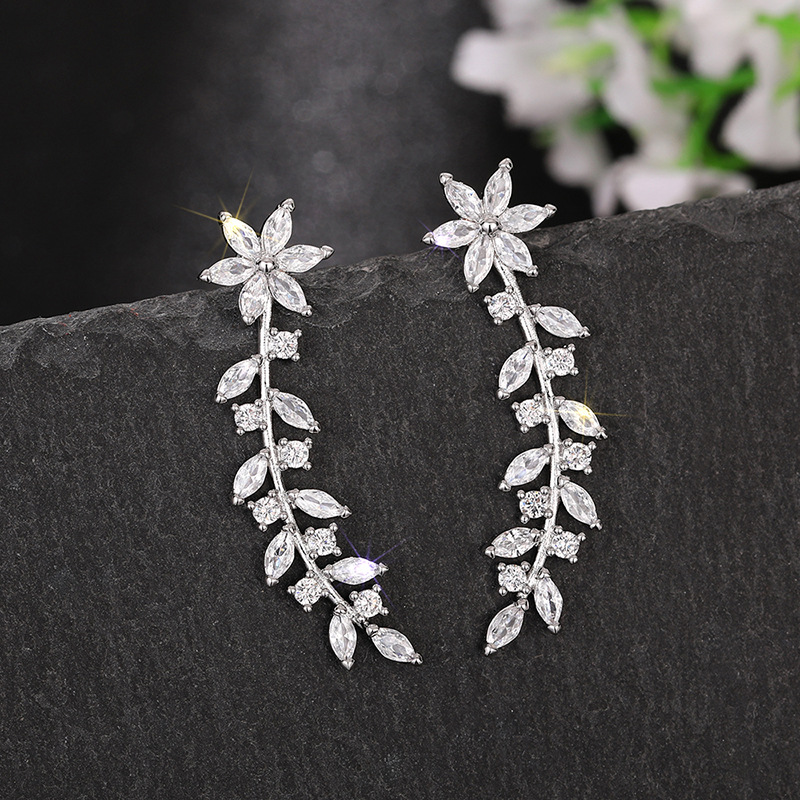 ✨ Bou✨cles Bou dcles'Oreilles F dleurs'O enre Diamant -illes Él Fégleursance en Europé Diamenneant et América - Styleine Europé,en et Améric Brainillance, Par Élfaiteég pour Toutesance Occ Intasempionsorelle pour Briller en Toute Occasion