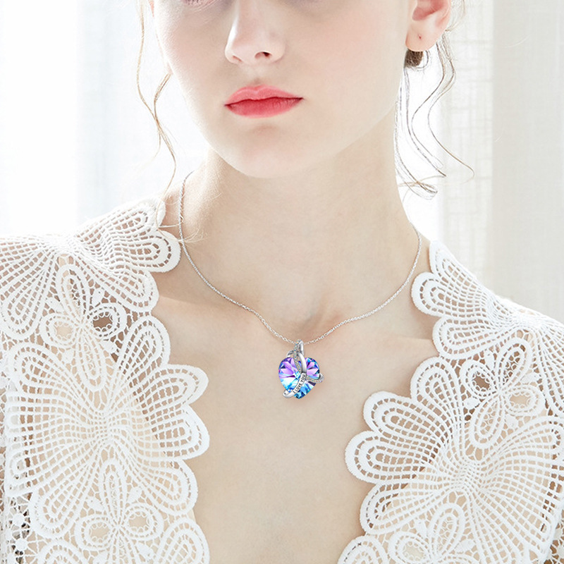đ **Collier Cristal RaffinĂ©** - ĂlĂ©gance Intemporelle, Brillance Sublime, Cadeau Parfait pour Moments SpĂ©ciaux