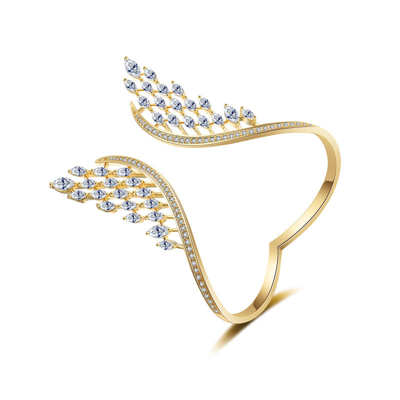 ✨ Bracelet Ailes d'Ange Chic - Qualité Premium, Élégance Quotidienne pour Sublimer Votre Style !