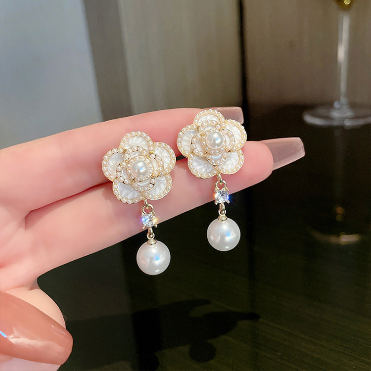 ✨ Boucles d'Oreilles Vintage Élégantes - Perles Raffinées, Charme Intemporel pour Sublimer Votre Style