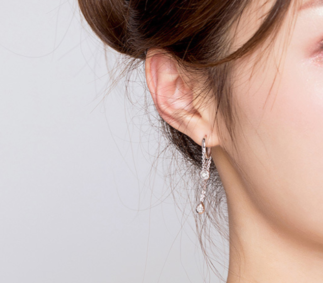 ✨ Boucles d'Oreilles Élégantes en Argent S925 - Plaquées Platine, Anti-Allergiques, Confort Inégalé pour Femmes