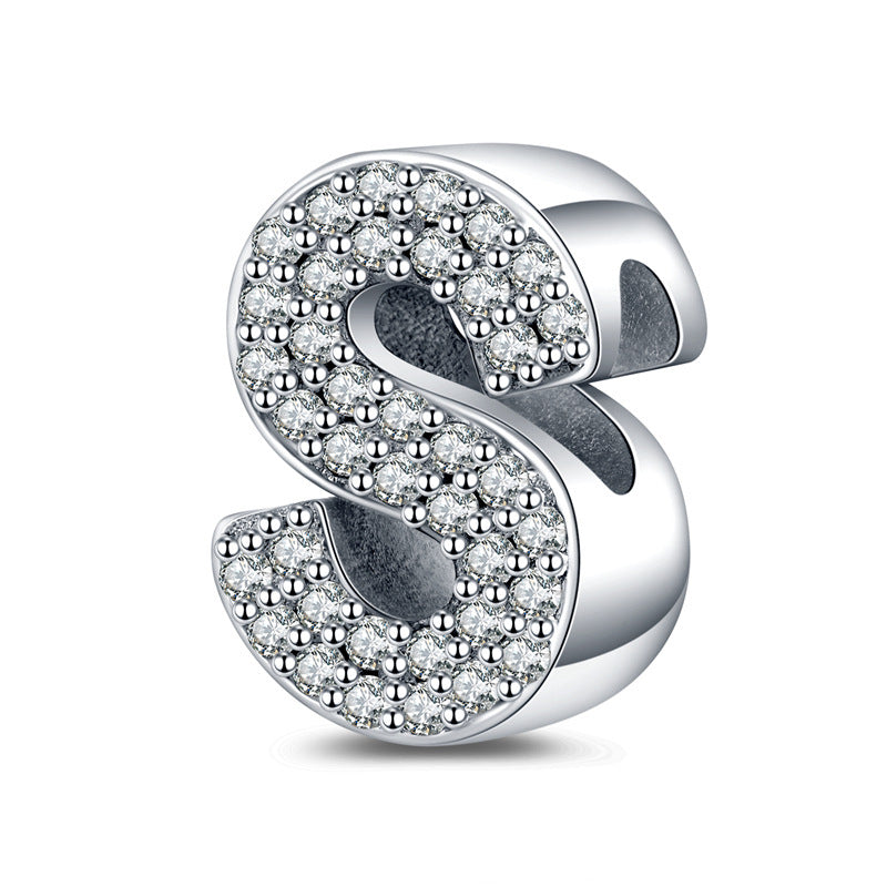 ✨ Élégant Bracelet Collier Personnalisable en Cuivre Argenté - 26 Lettres au Choix, Cadeau Parfait et Unique !