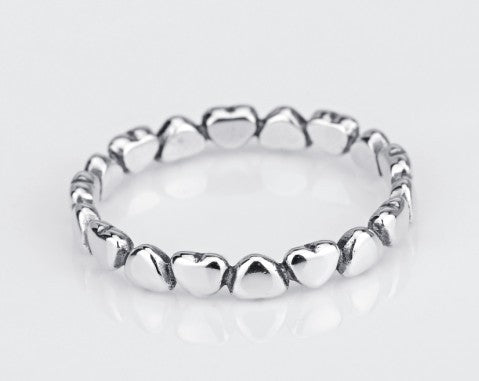 "✨ Ravissante Bague Cœur en Argent 925 - Design Élégant, Cadeau Idéal pour Toutes les Occasions"