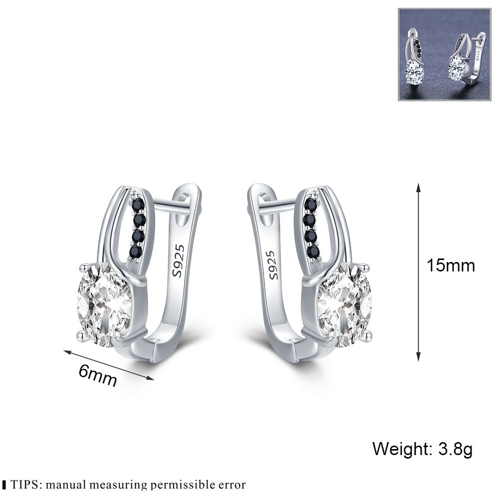 ✨ Boucles d'Ores Pendantes Élégantes en Forme de Goutte - Zircon Micro-Incrusté, Brillance Éclatante, Qualité Premium 🌟