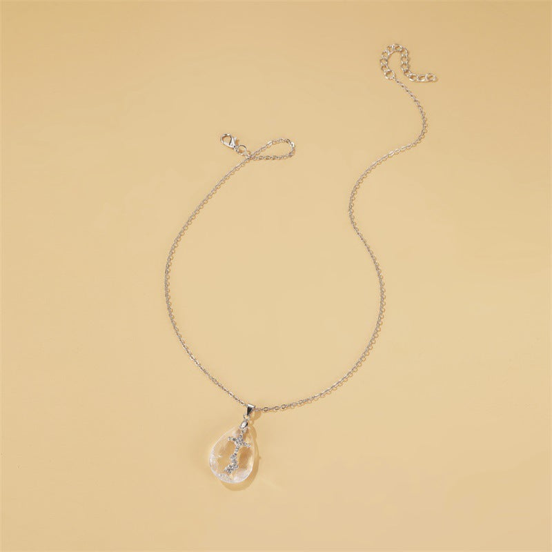 🌿 Collier Pendentif Wild Drop - Design Élégant et Minimaliste, Ajoutez une Touche Sauvage à Votre Style !