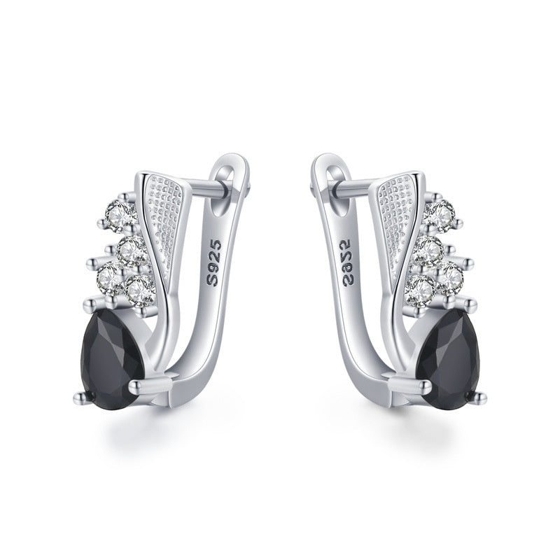 đ ĂlĂ©gantes Boucles d'Oreilles Goutte - Micro Strass Scintillants, IdĂ©ales pour un Look Chic et SophistiquĂ© !