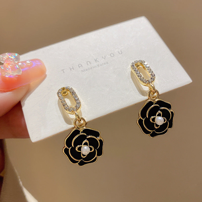 ✨ Boucles d'Oreilles Vintage Élégantes - Perles Raffinées, Charme Intemporel pour Sublimer Votre Style