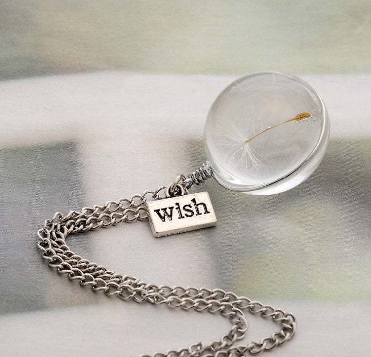 đŒ ĂlĂ©gant Collier Pendentif Pissenlit - Bijou Naturel Unique, PoĂ©tique et IdĂ©al pour Sublimer Votre Style au Quotidien