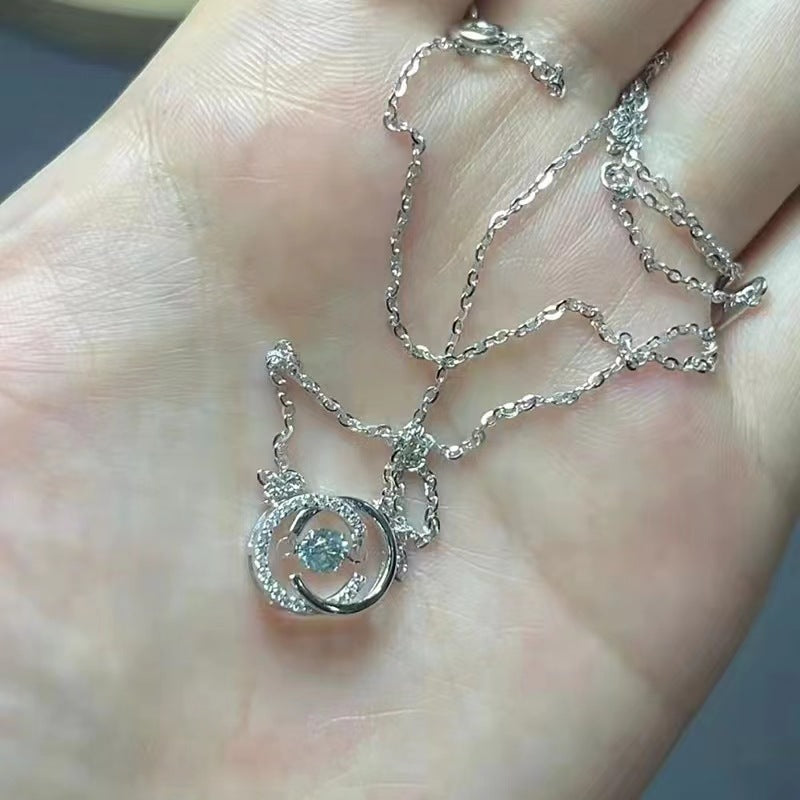 Collier en Argent Sterling Cœur Pulsatile - Suivi de Santé Élégant, Pratique et Intelligent !
