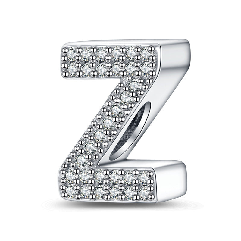 ✨ Élégant Bracelet Collier Personnalisable en Cuivre Argenté - 26 Lettres au Choix, Cadeau Parfait et Unique !