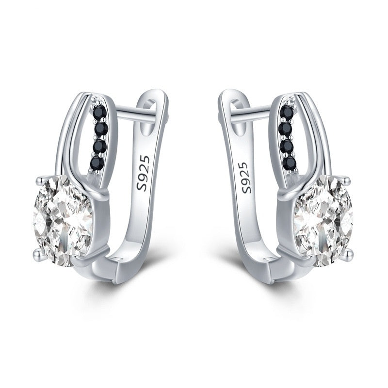 ✨ Boucles d'Ores Pendantes Élégantes en Forme de Goutte - Zircon Micro-Incrusté, Brillance Éclatante, Qualité Premium 🌟