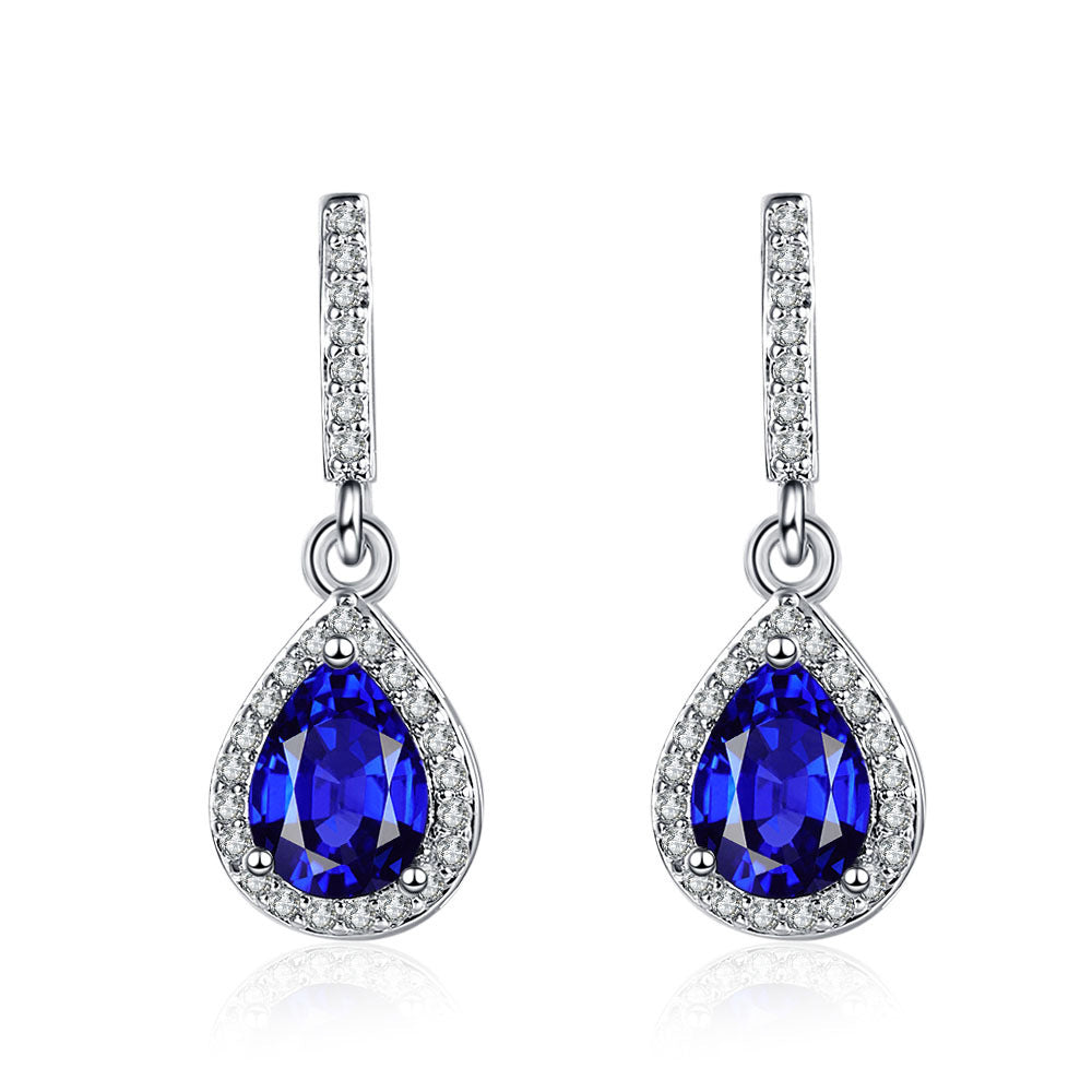 ✨ Boucles d'Oreilles Élégantes en Goutte - Zircon Micro-Incrusté, Finition Premium, Style Chic et Raffiné 🌟