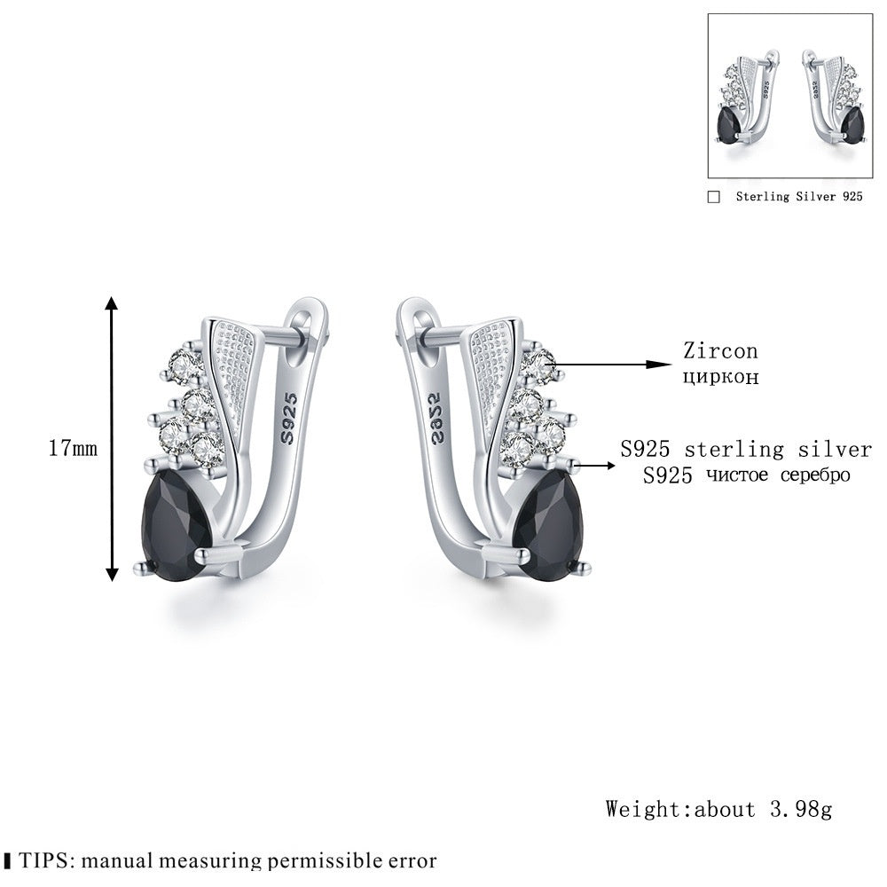 đ ĂlĂ©gantes Boucles d'Oreilles Goutte - Micro Strass Scintillants, IdĂ©ales pour un Look Chic et SophistiquĂ© !