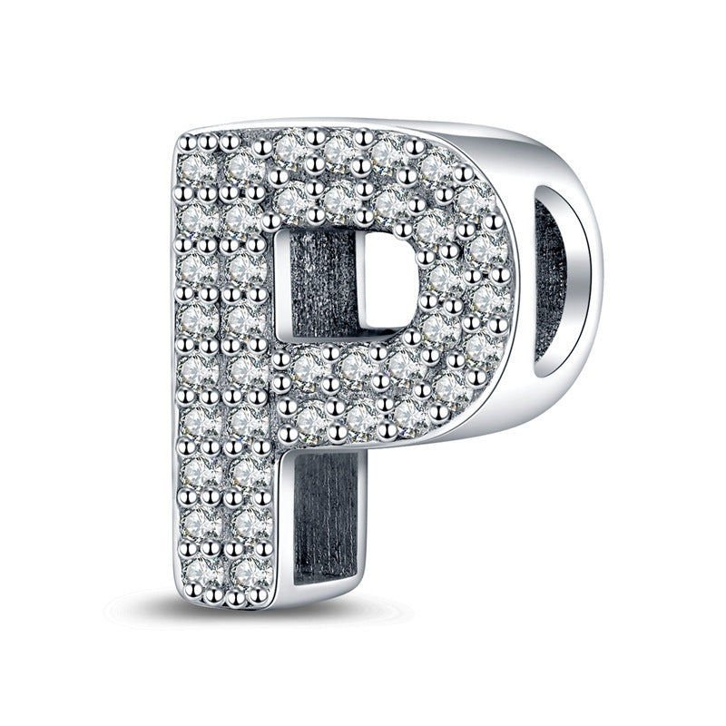 ✨ Élégant Bracelet Collier Personnalisable en Cuivre Argenté - 26 Lettres au Choix, Cadeau Parfait et Unique !