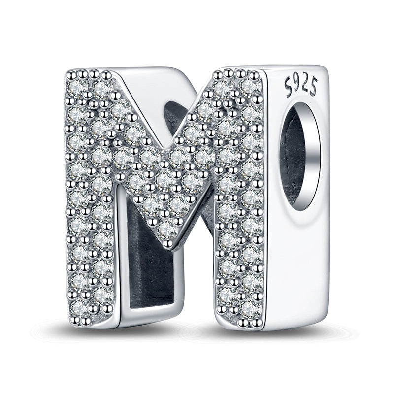 ✨ Élégant Bracelet Collier Personnalisable en Cuivre Argenté - 26 Lettres au Choix, Cadeau Parfait et Unique !