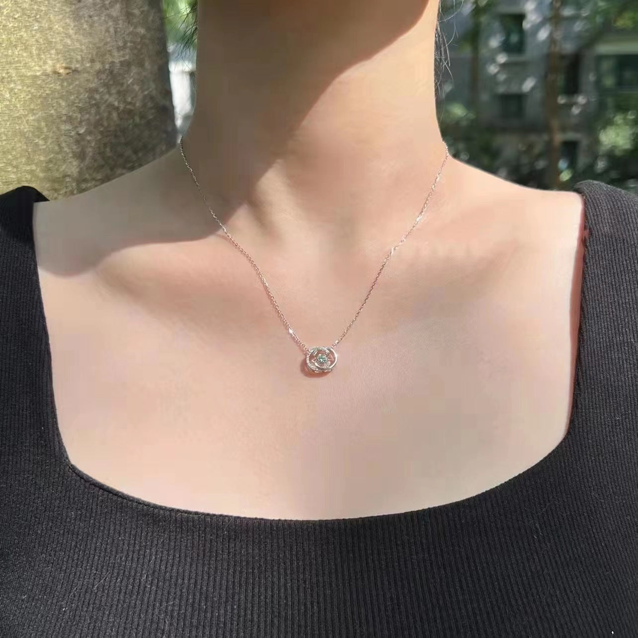 Collier en Argent Sterling Cœur Pulsatile - Suivi de Santé Élégant, Pratique et Intelligent !