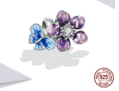 ✨ Bracelet Raffiné en Argent Sterling S925 - Perles Colorées, Élégance Intemporelle, Idéal pour Sublimer Votre Style