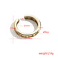 Image du produit Alloy pin rhinestone stud earrings