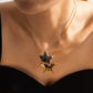 ✨ Élégant Collier Étoile Plaqué Or 18K - Acier Inoxydable Durable, Cadeau Chic et Intemporel Pour Toutes Occasions