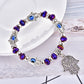 " Bracelet Œil du Diable Élégant - Perles Raffinées, Design Unique, Protection et Style Premium"
