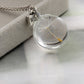 🌼 Élégant Collier Pendentif Pissenlit - Bijou Naturel Unique, Poétique et Idéal pour Sublimer Votre Style au Quotidien