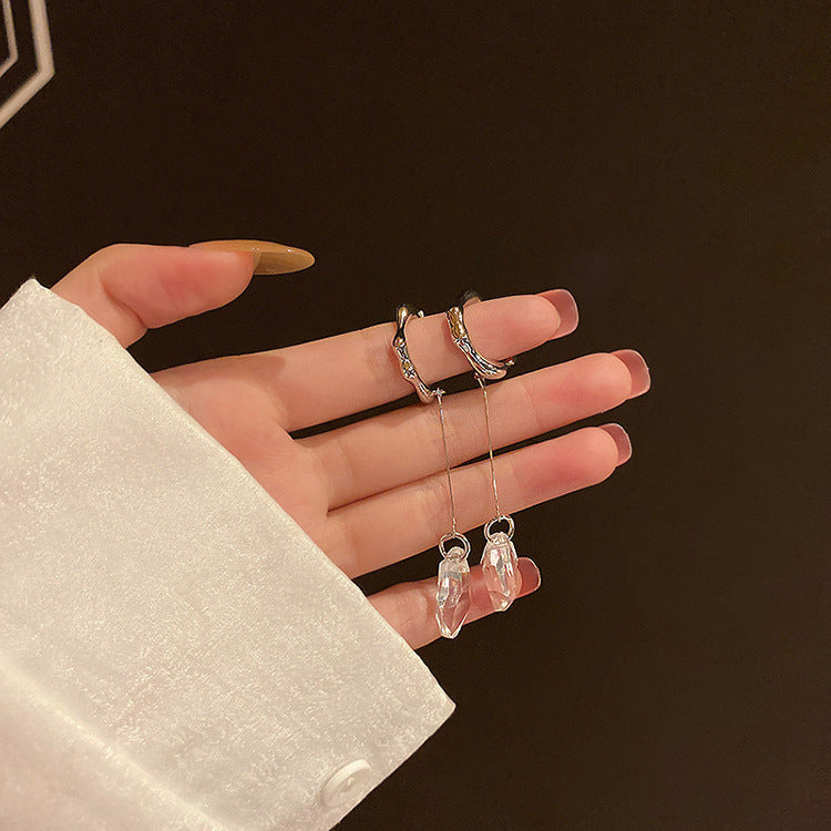 ✨ Clips d'Oreilles Vintage Élégants - Cristal Brillant, Confort Sans Perçage, Idéal pour Soirées & Occasions Spéciales