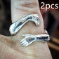 Image du produit Bague Étreinte des Mains d'Amour Simple et Créative | Bague Ajustable en Alliage pour Lovers