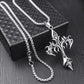 🌟 Pendentif Amulette Croix en Acier Inoxydable - Élégance Intemporelle, Résistant et Chic pour Toutes Occasions