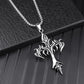 🌟 Pendentif Amulette Croix en Acier Inoxydable - Élégance Intemporelle, Résistant et Chic pour Toutes Occasions