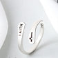Image du produit Bague de Foi en Cuivre pour Femme – Élégance Simple et Inspirante ✨💍