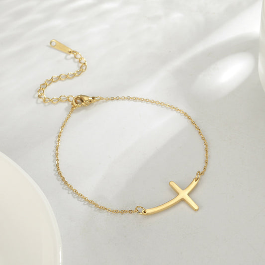 ✨ Bracelet Croisé Raffiné - Design Minimaliste, Élégance Subtile pour Sublimer Votre Look quotidien