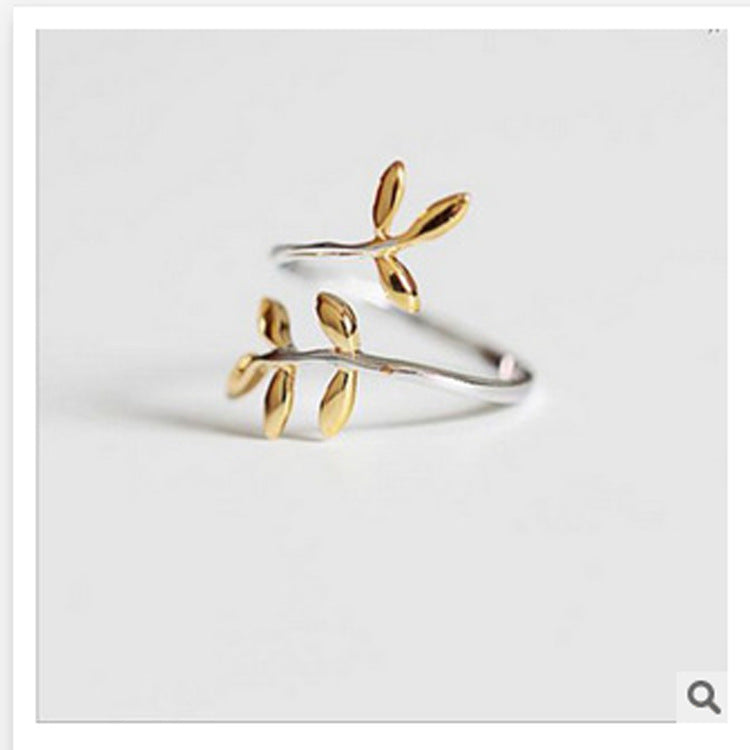 🌿 Elegant Olive Leaf Ring - Natural Design, Authentic and Refined Style to Enhance Your Look