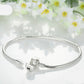 ✨ Bracelet Argenté Chic - Perles Élégantes, Style Intemporel, Idéal pour Sublimer Ton Look Quotidien