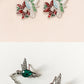 ✨ Boucles d'Oreilles Colibri en Diamants - Design Élégant, Éclat Éblouissant, Parfaites pour Briller en Toute Occasion 💎