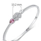 ✨ Bracelet Trèfle Élégant en Argent S925 - Style Coréen Raffiné, Idéal pour un Look Féminin Chic et Sophistiqué