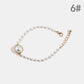 ✨ Bracelet Baroque en Perles d'Eau Douce - Élégance Intemporelle, Qualité Premium, Toucher de Luxe
