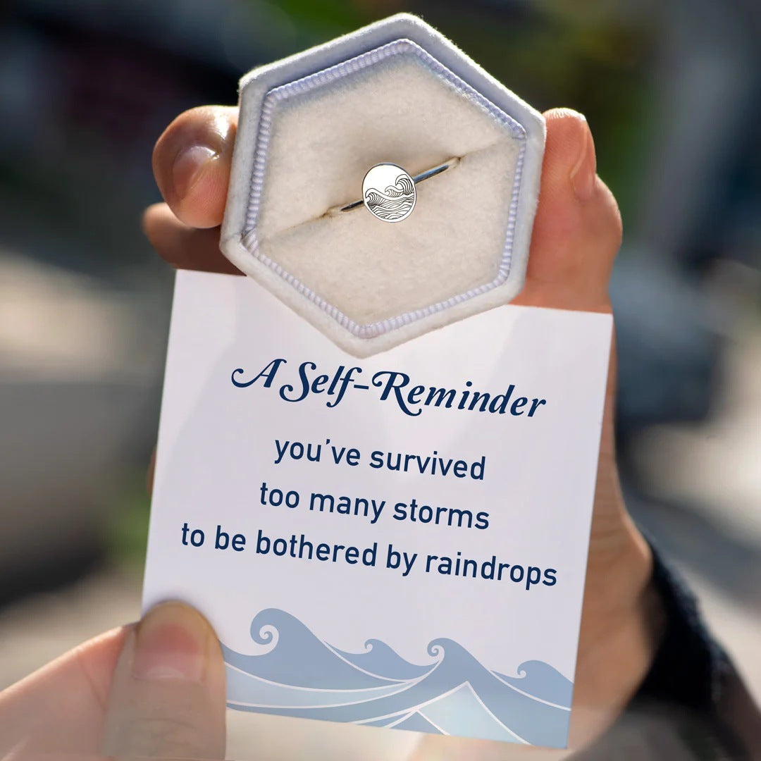 Image du produit Bague Vague de Mer S925 en Argent Pur – Élégance Minimaliste 🌊💍