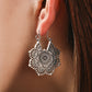 Boucles d'Oreilles Vintage Élégantes - Style Ethnique Unique, Métal Premium pour une Sophistication Intemporelle