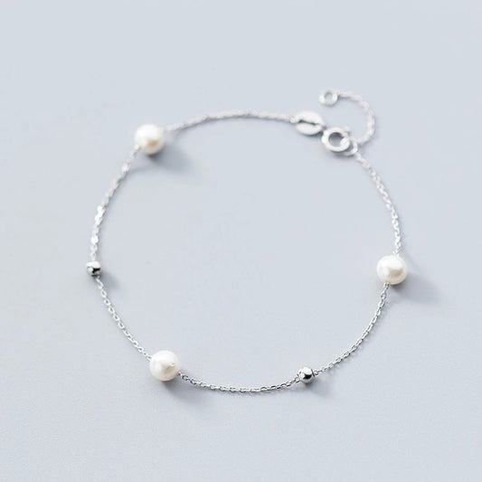 ✨ Bracelet Chic en Perles Synthétiques - Style Épuré, Confort Exceptionnel pour Parfaire Vos Tenues Quotidiennes !