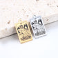 ✨ Collier Tarot Vintage en Acier Inoxydable - Porte-Bonheur Élégant, Durable et Idéal pour un Style Unique