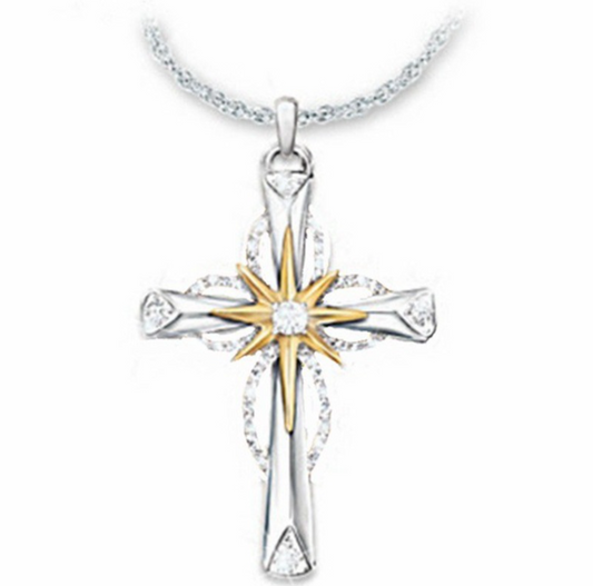✨ Pendentif Étoile Octogonale - Alliage Élégant, Design Chic pour Élever Votre Style Quotidien !