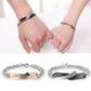 Bracelets Croisés Élégants pour Couples - Artisanat de Qualité, Symbole d'Amour Éternel et de Connexion Profonde