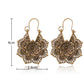 Boucles d'Oreilles Vintage Élégantes - Style Ethnique Unique, Métal Premium pour une Sophistication Intemporelle