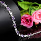 💎 Refined Silver Bracelet with Amethyst - Natural Stone, Timeless Elegance, Perfect Gift for Women