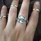 Image du produit Bague Étreinte des Mains d'Amour Simple et Créative | Bague Ajustable en Alliage pour Lovers