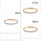 Bracelet Tennis Chic et Éclatant - Zirconia Cubique Précieux, Style Intemporel pour Hommes et Femmes