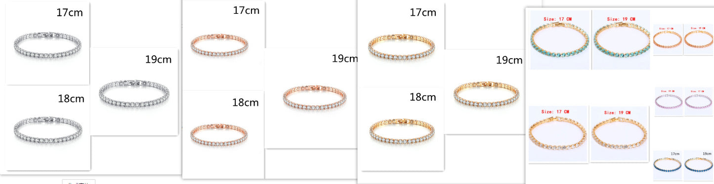 Bracelet Tennis Chic et Éclatant - Zirconia Cubique Précieux, Style Intemporel pour Hommes et Femmes
